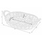 Vintiquewise Seagrass Fruit Bread Basket Tray with Handles, Small QI003546.S - alternate 6